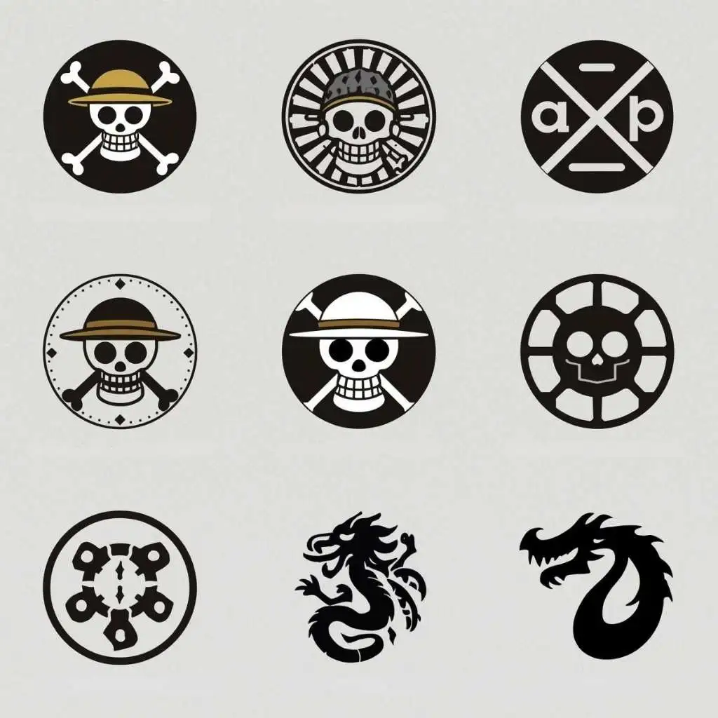 Types and Variations of One Piece Symbols