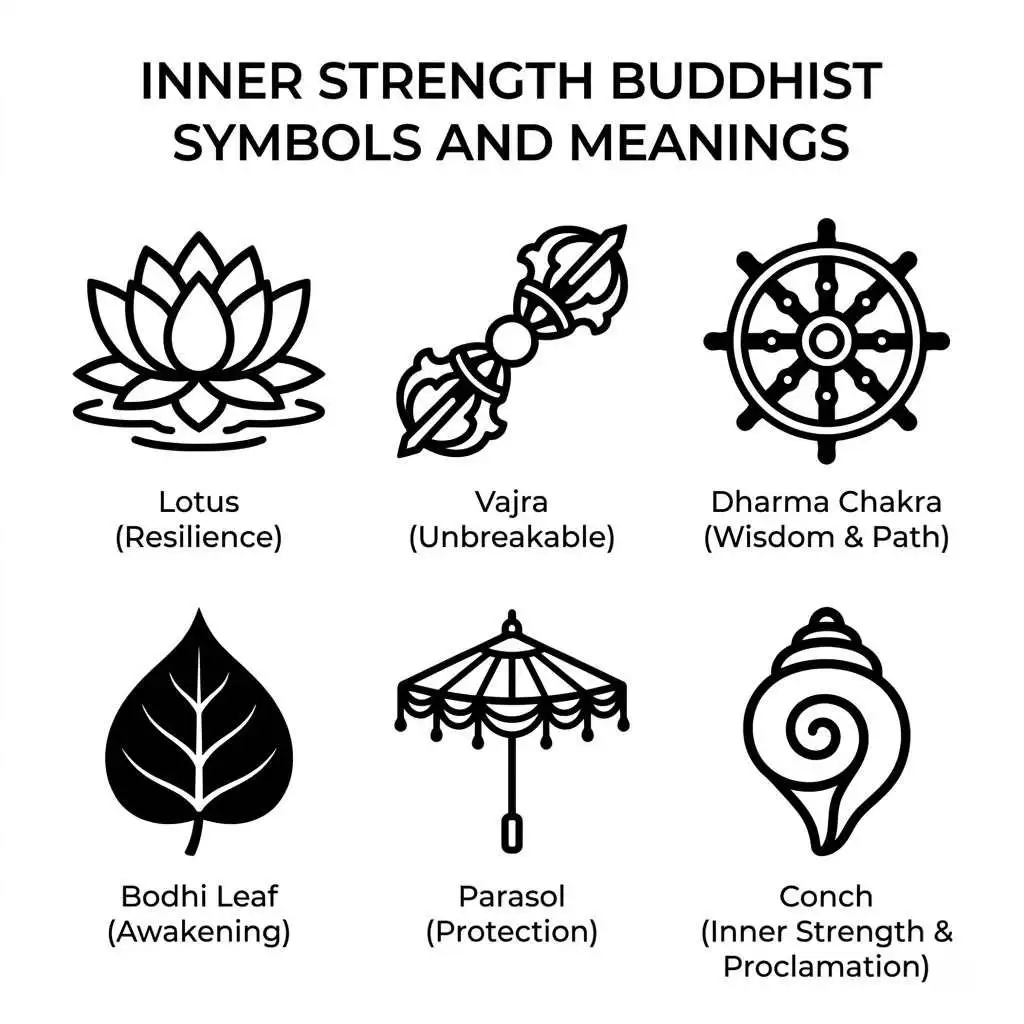 Inner Strength Buddhist Symbols And Meanings