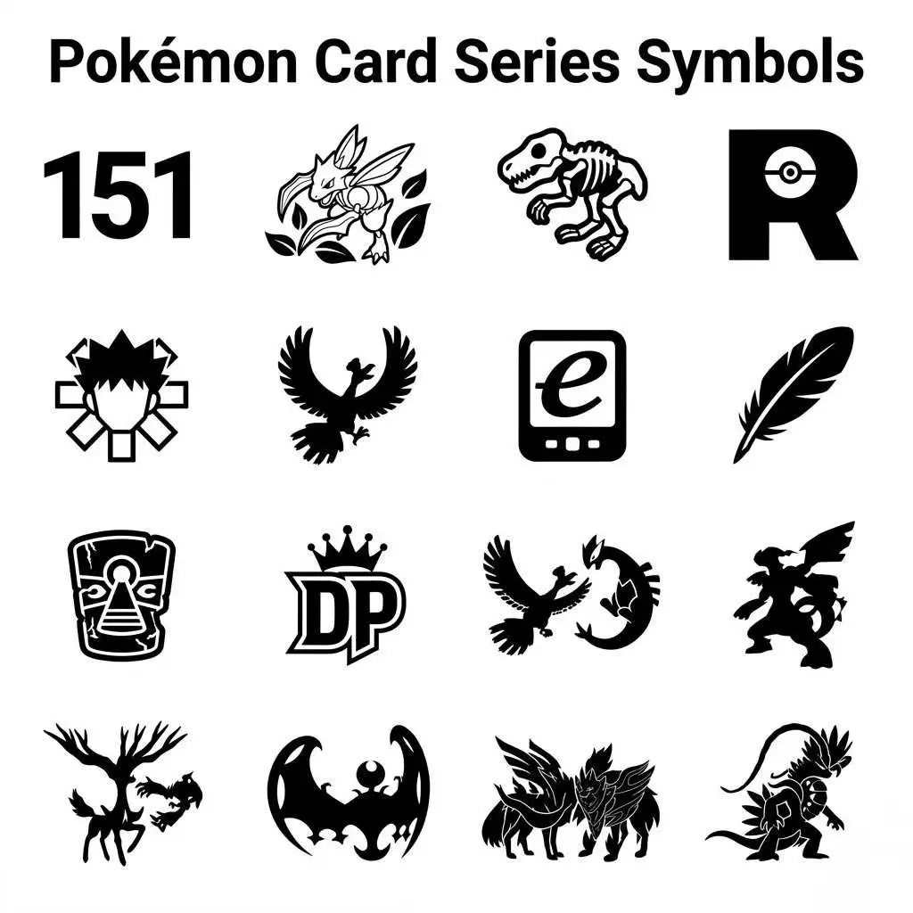Pokémon Card Series Symbols