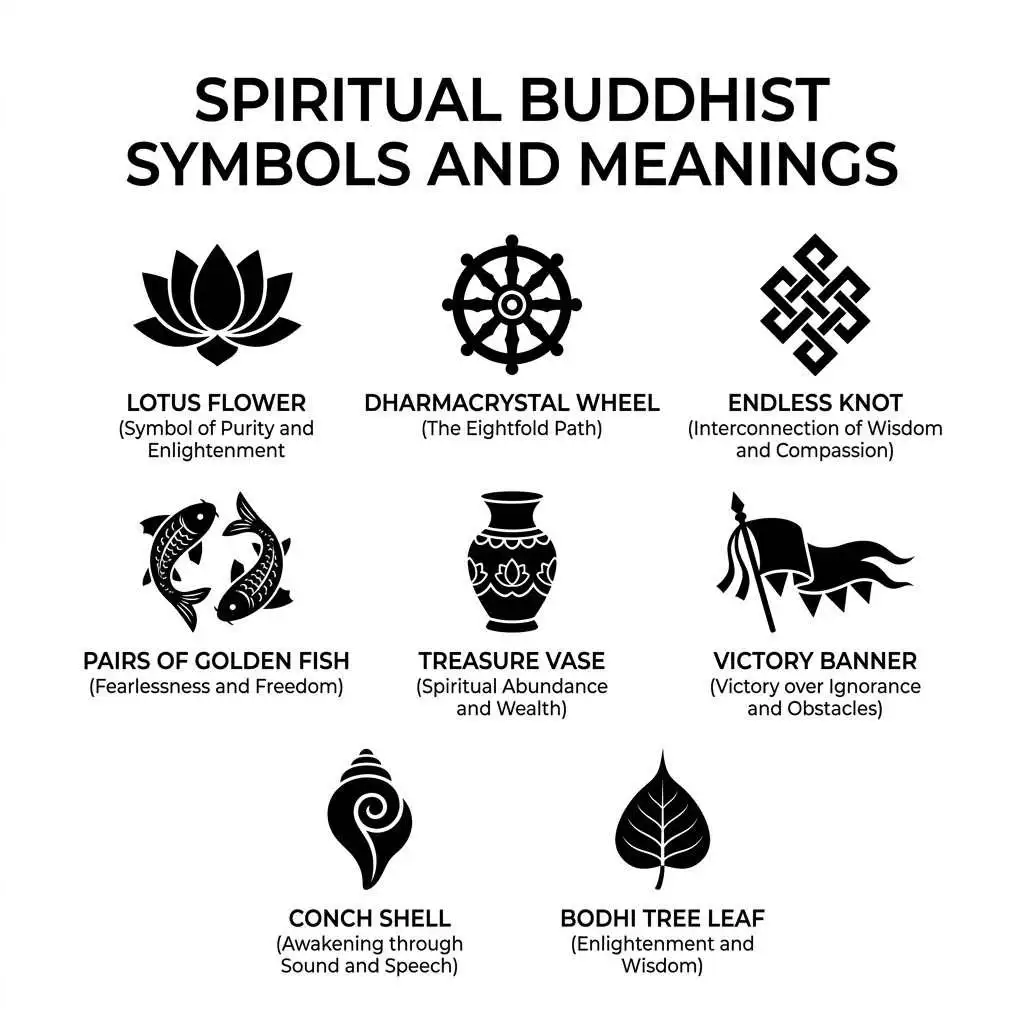 Spiritual Buddhist Symbols And Meanings