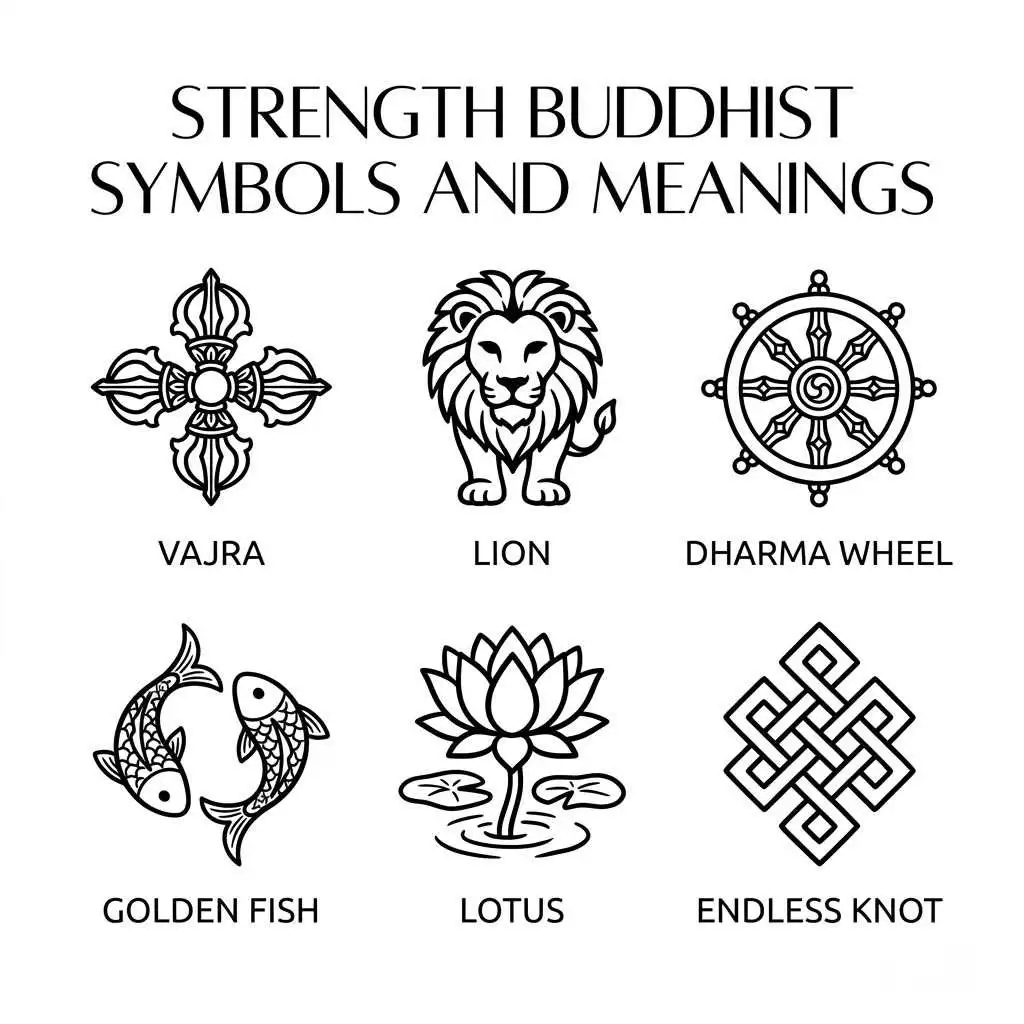 Strength Buddhist Symbols And Meanings