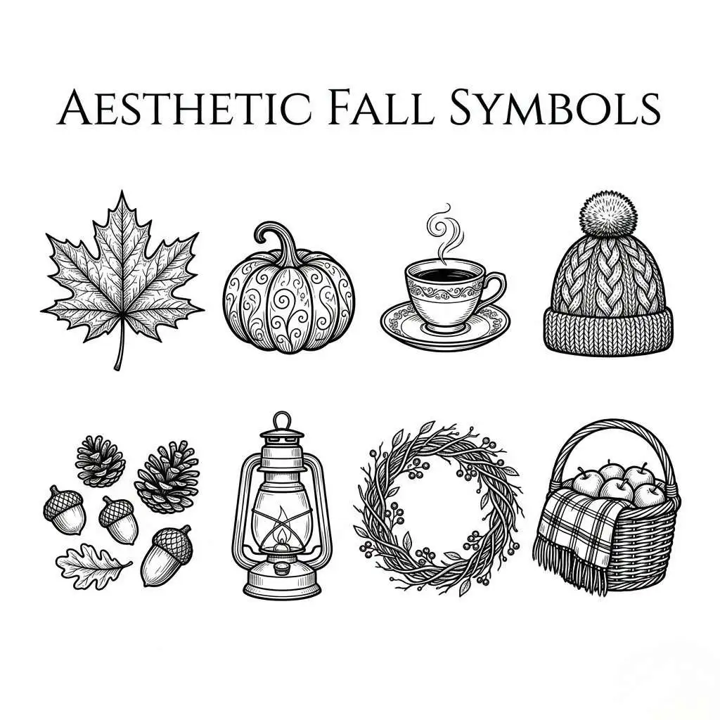 Aesthetic Fall Symbols