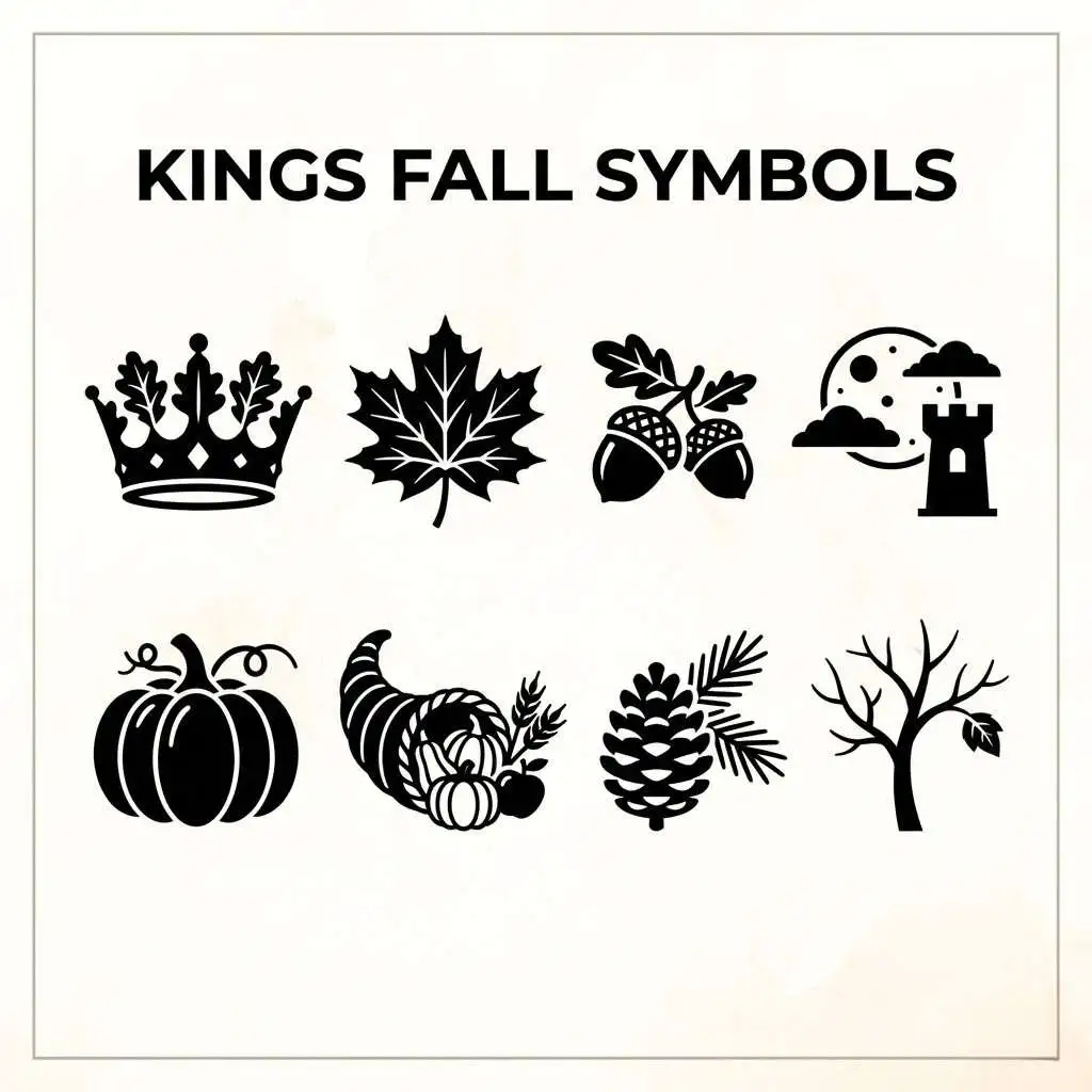 Kings Fall Symbols