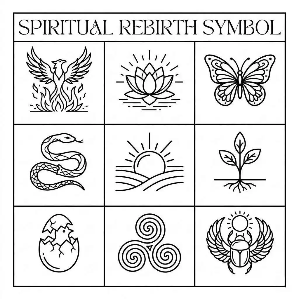 Spiritual Rebirth Symbol