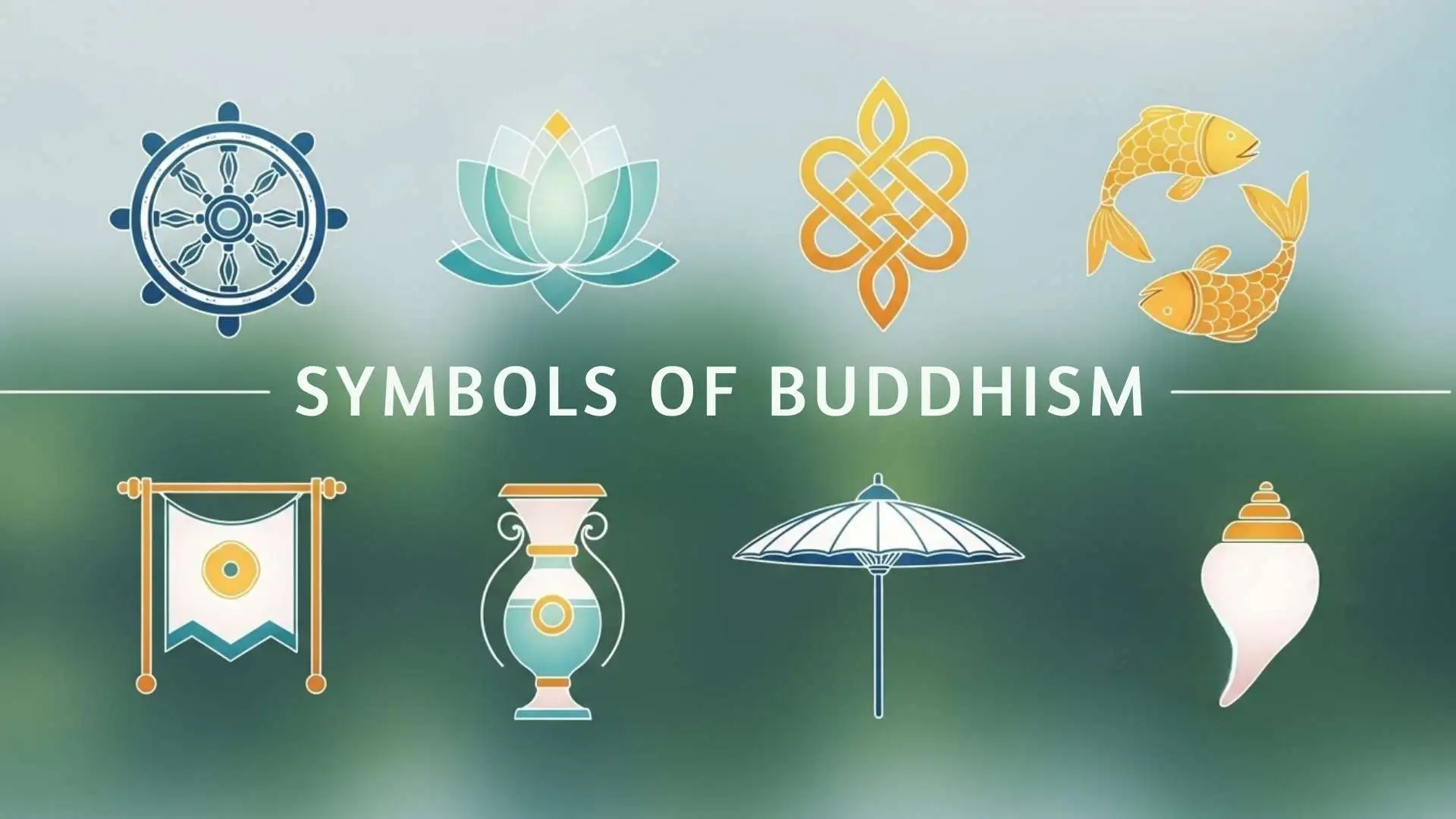 61+ Powerful Symbols of Buddhism | Sacred Signs That Guide the Path to Enlightenment