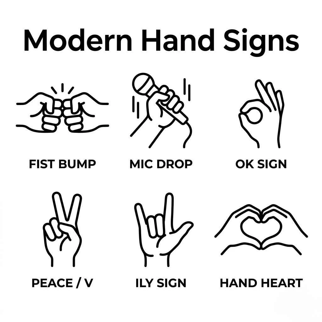 Modern Hand Signs