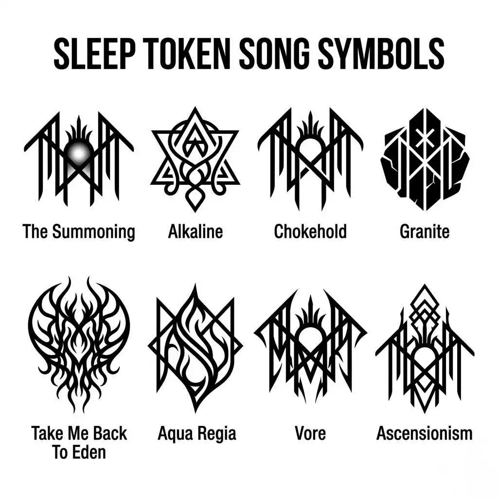 Sleep Token Song Symbols