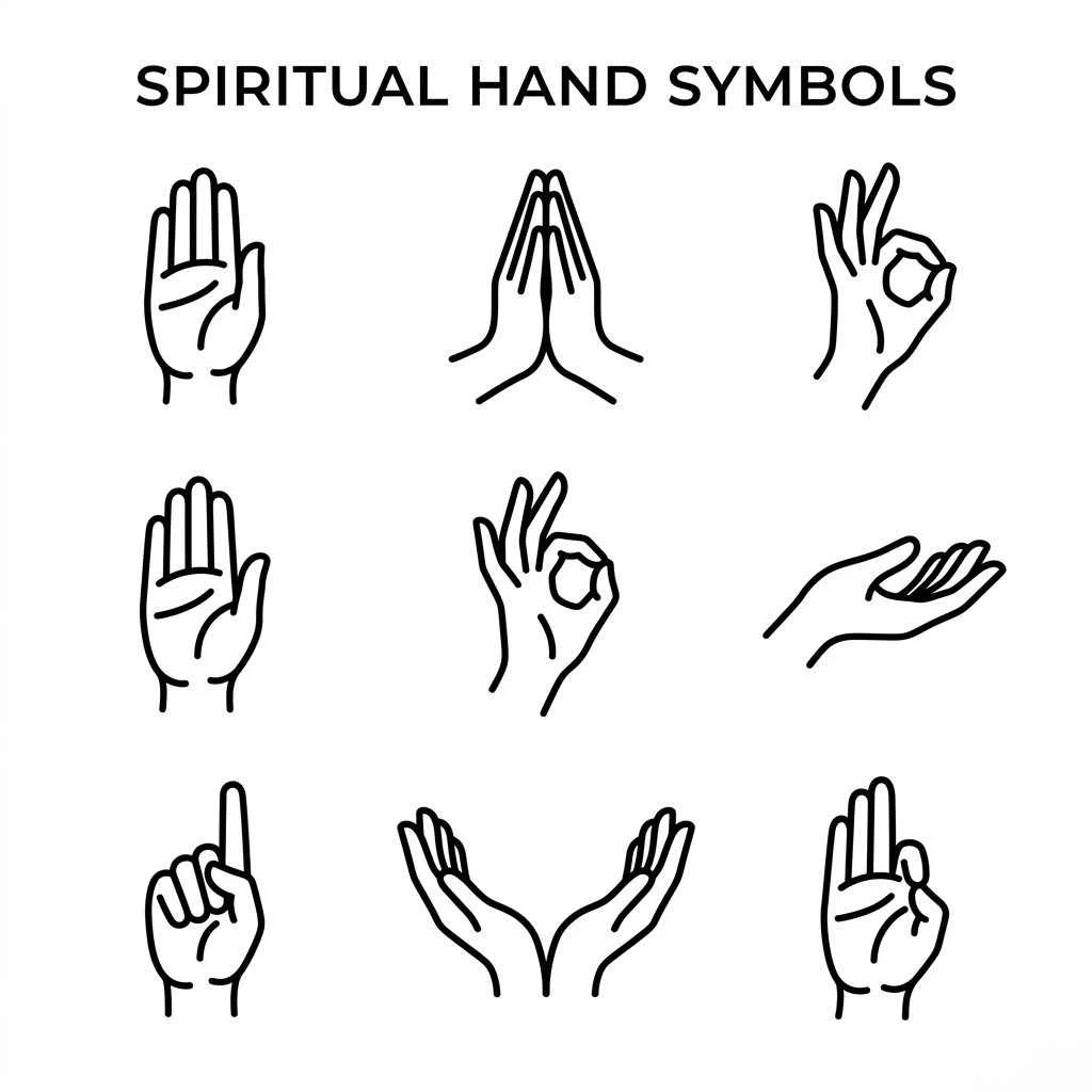 Spiritual Hand Symbols