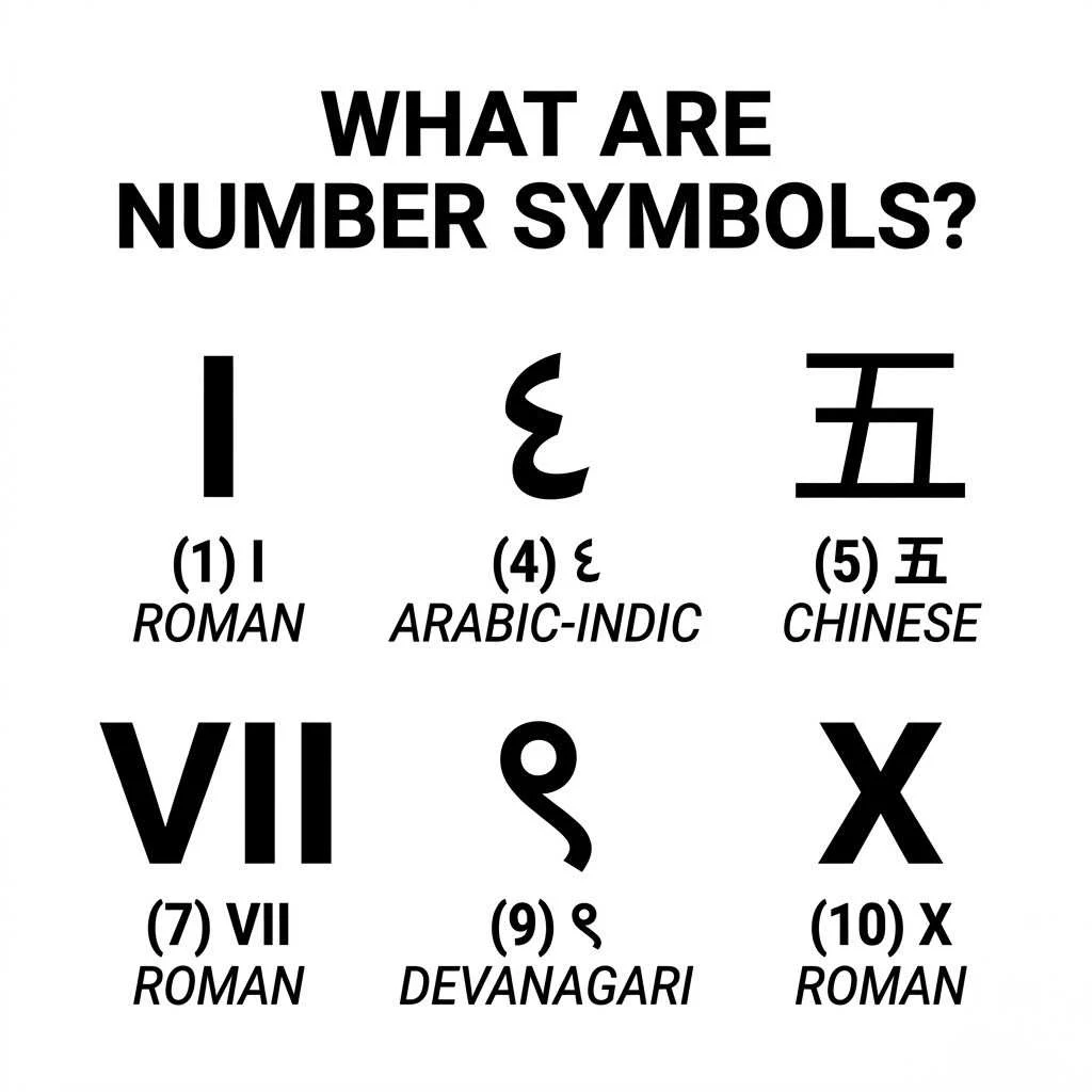 What Are Number Symbols