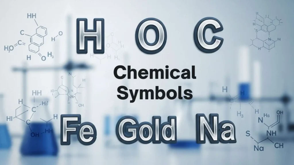 Chemical Symbols Explained | Complete Guide to Elements and Their Meanings for 2026