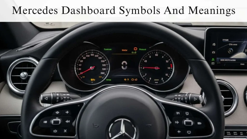 Mercedes Dashboard Symbols And Meanings
