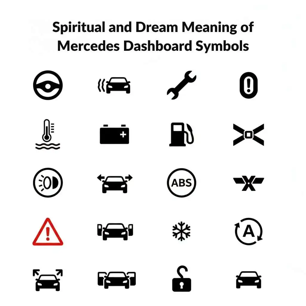 Spiritual and Dream Meaning of Mercedes Dashboard Symbols