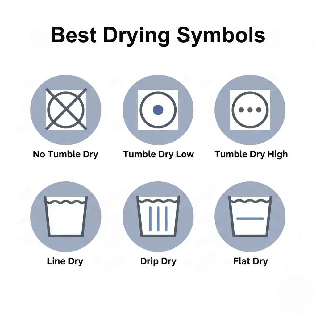 Drying Symbols