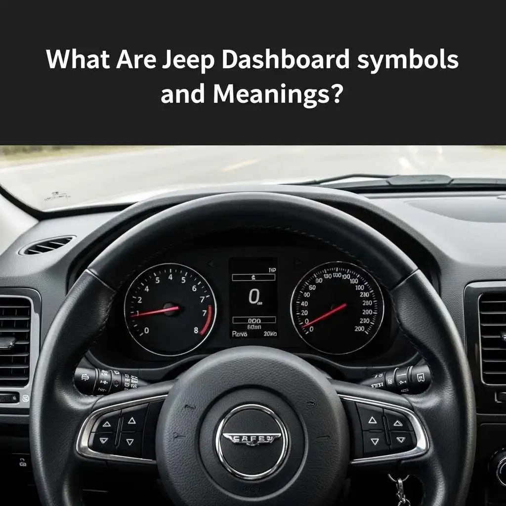 What Are Jeep Dashboard Symbols and Meanings