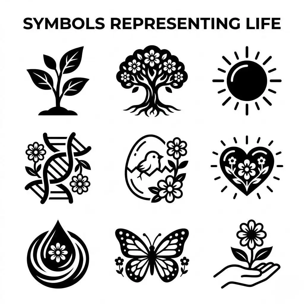 Symbols Representing Life