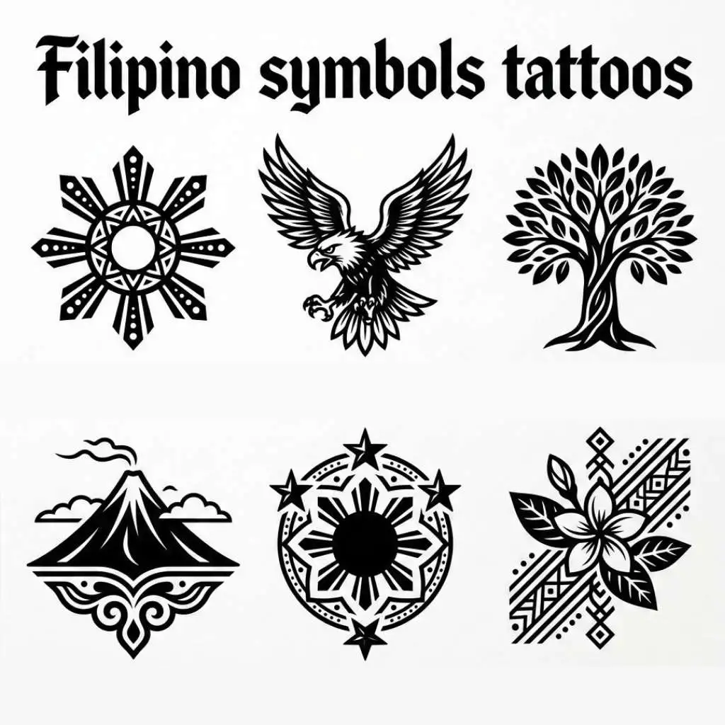 Filipino symbols tattoos