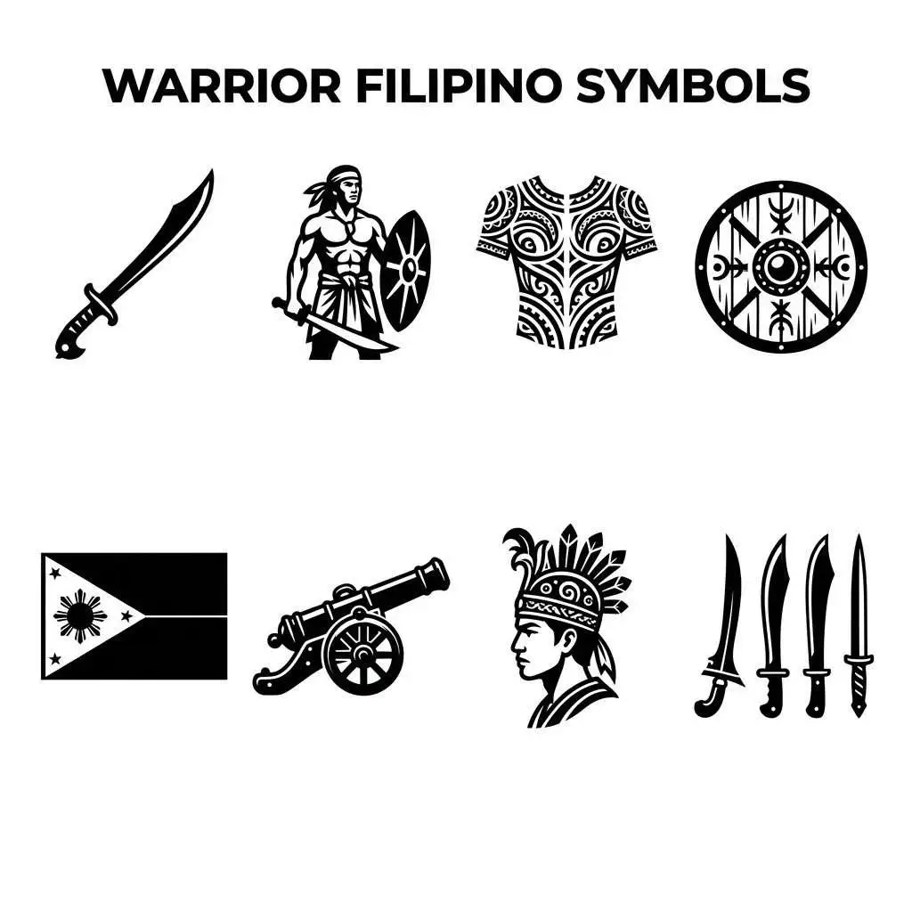 warrior filipino symbols