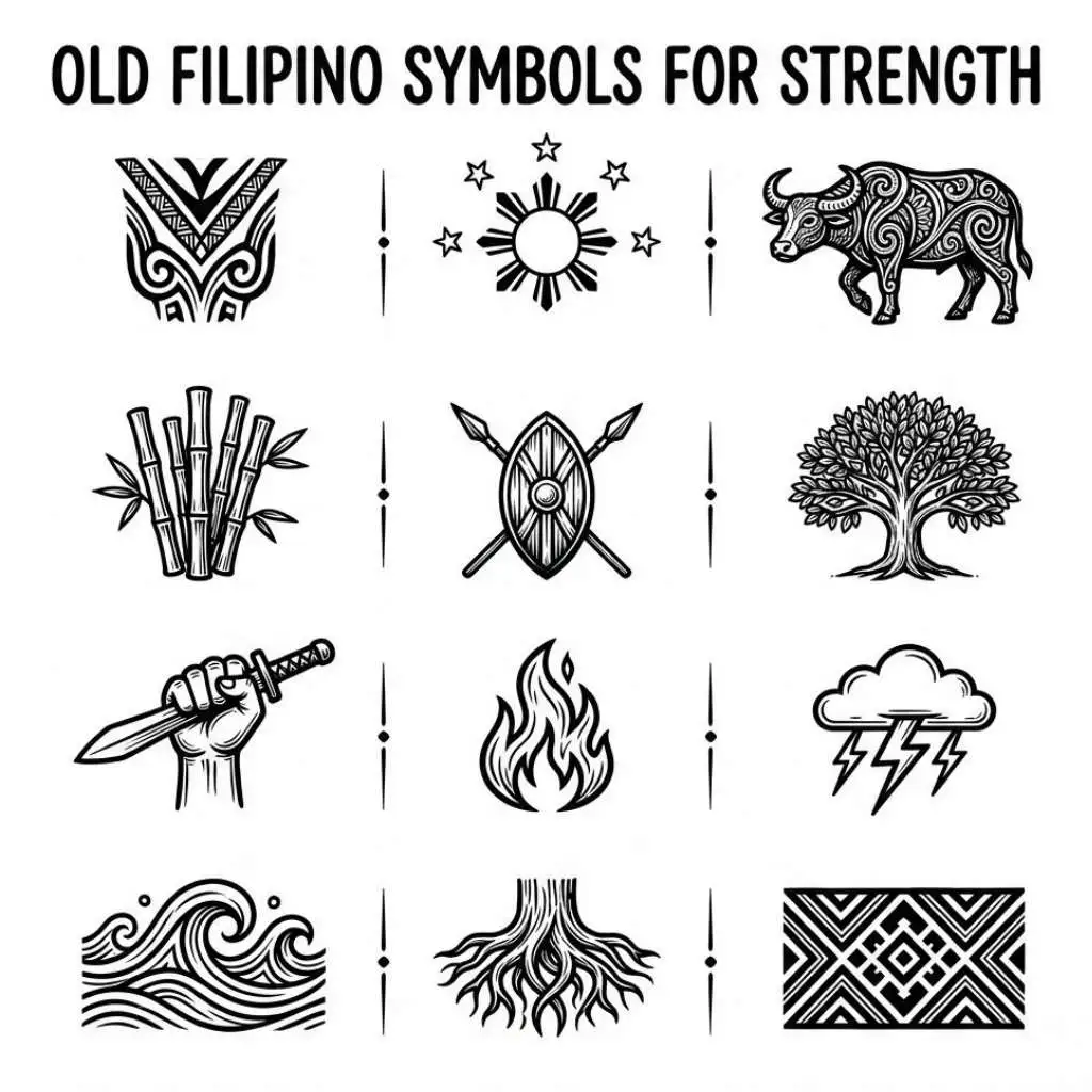 old filipino symbols for strength