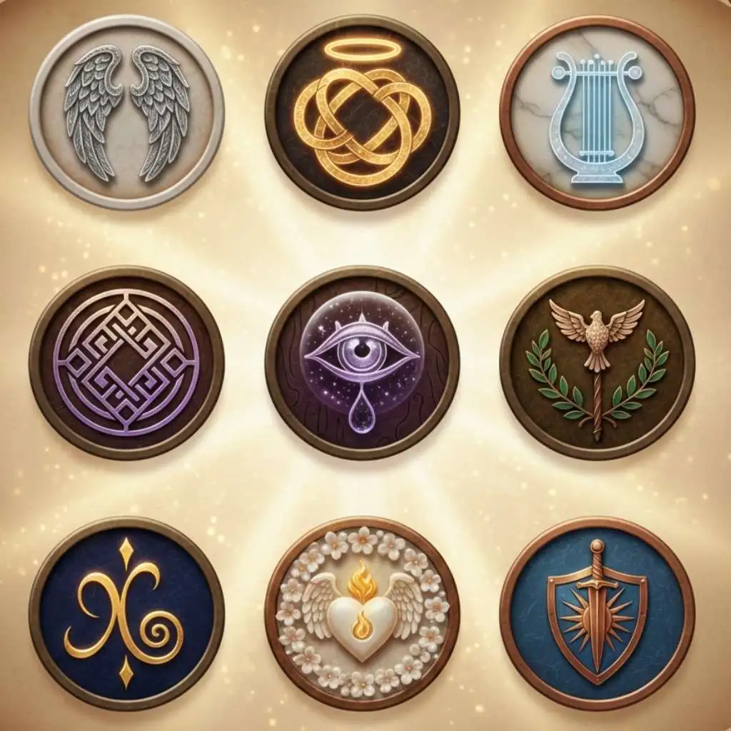 Types and Variations of Angelic Symbols