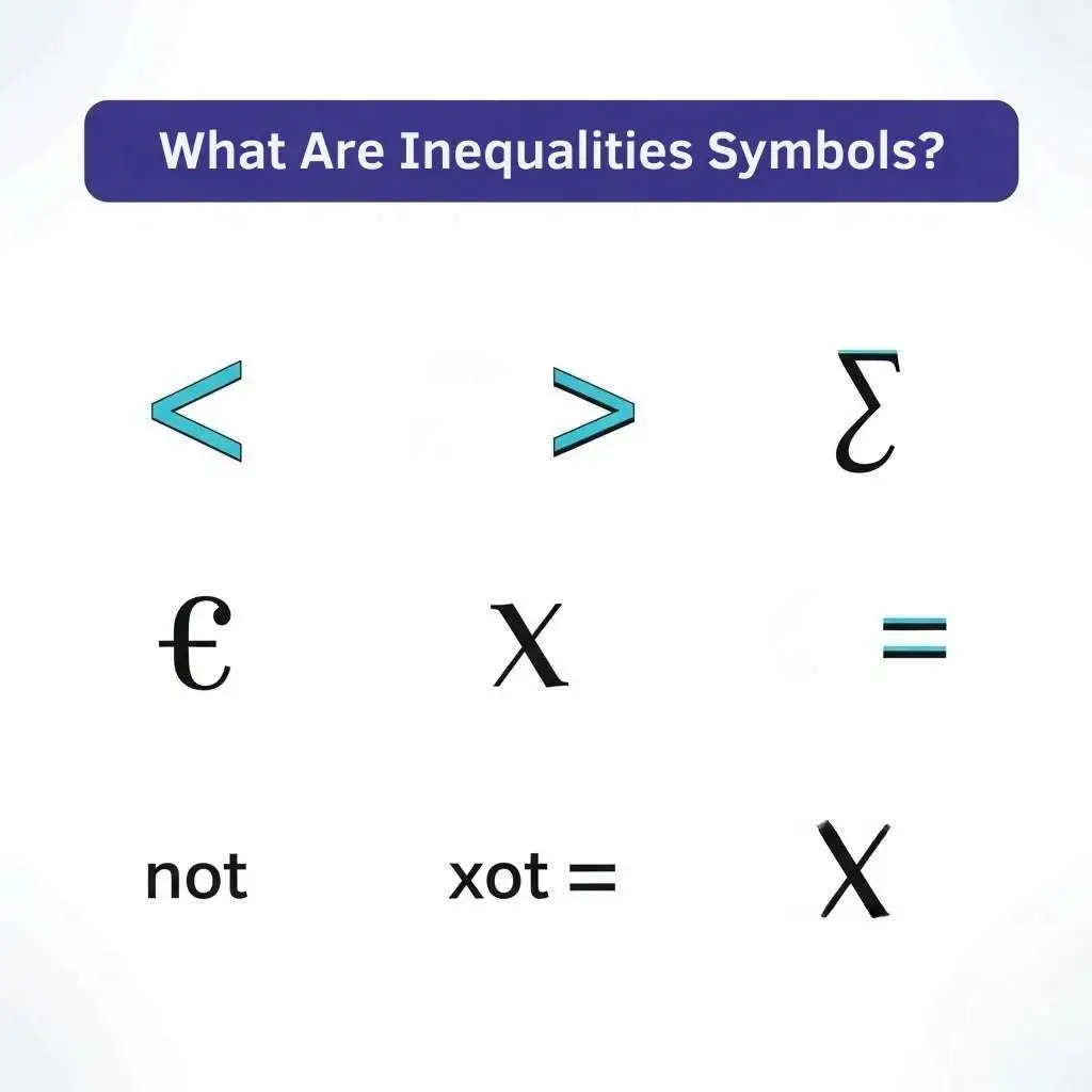 What Are Inequalities Symbols