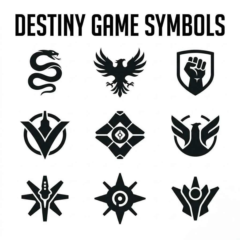 Destiny Game Symbols