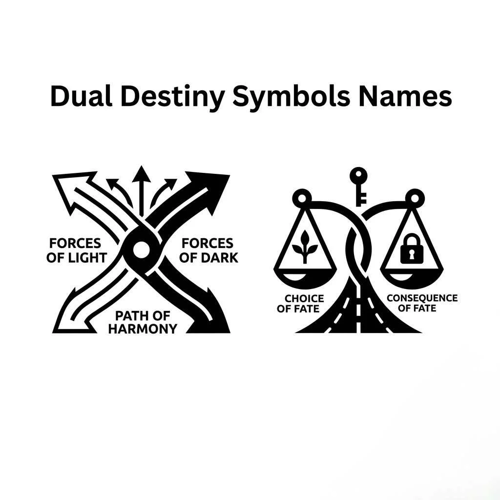 Dual Destiny Symbols Names