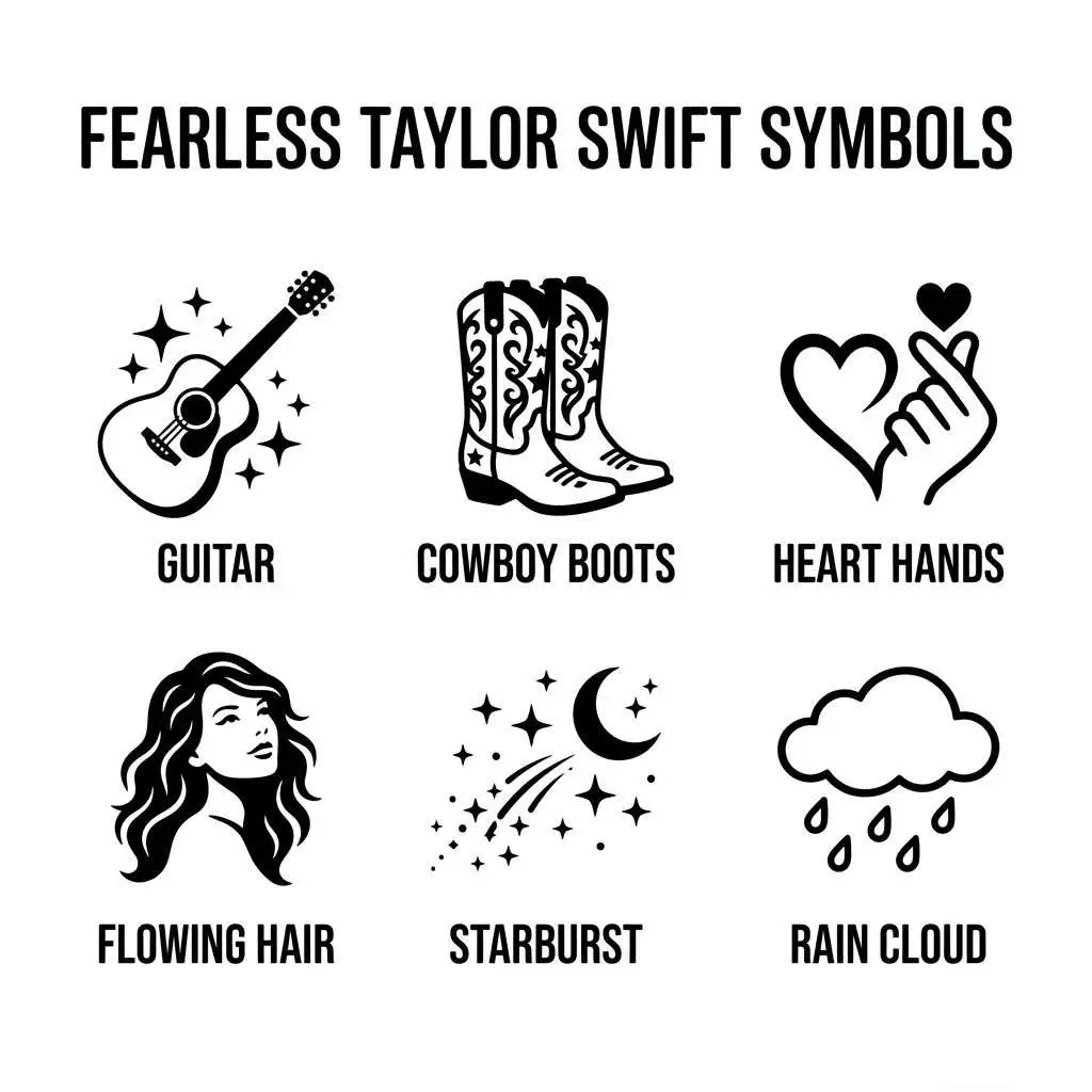 Fearless Taylor Swift Symbols