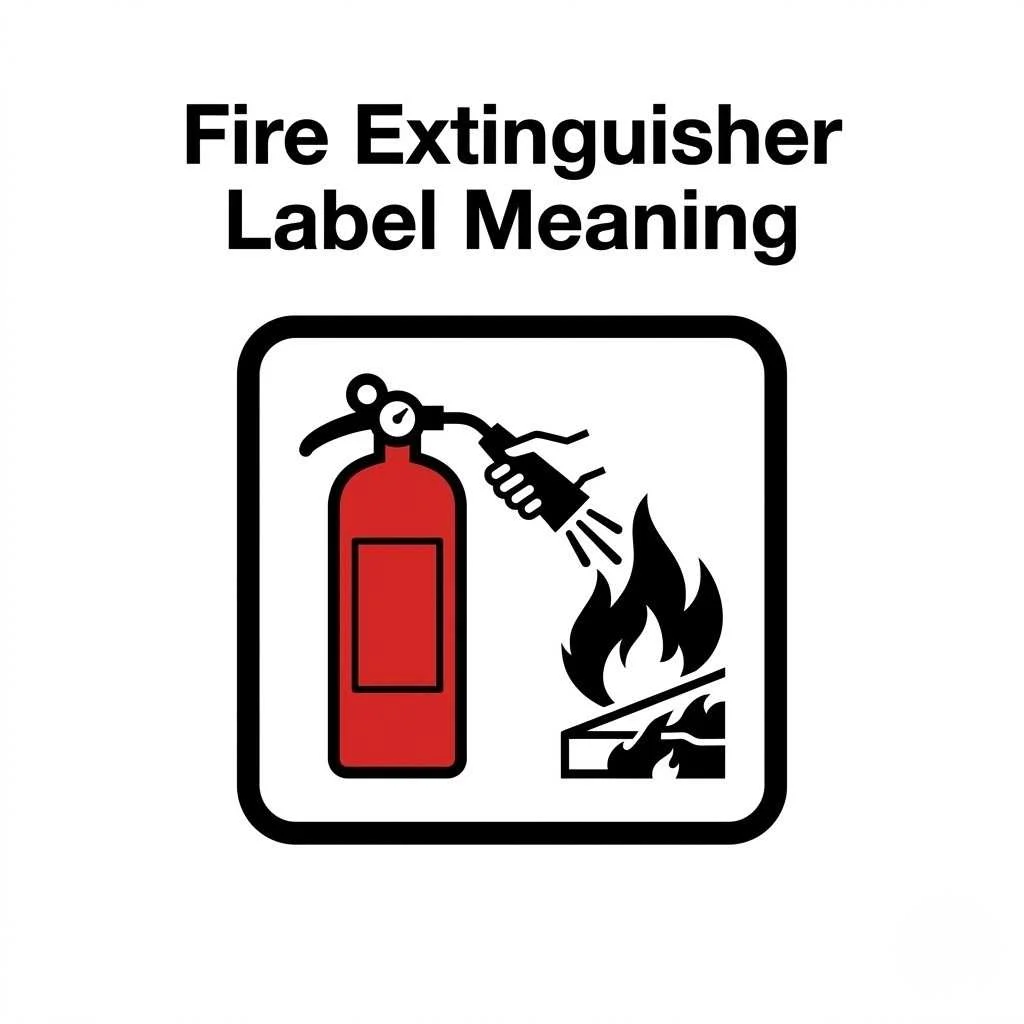 Fire Extinguisher Label Meaning