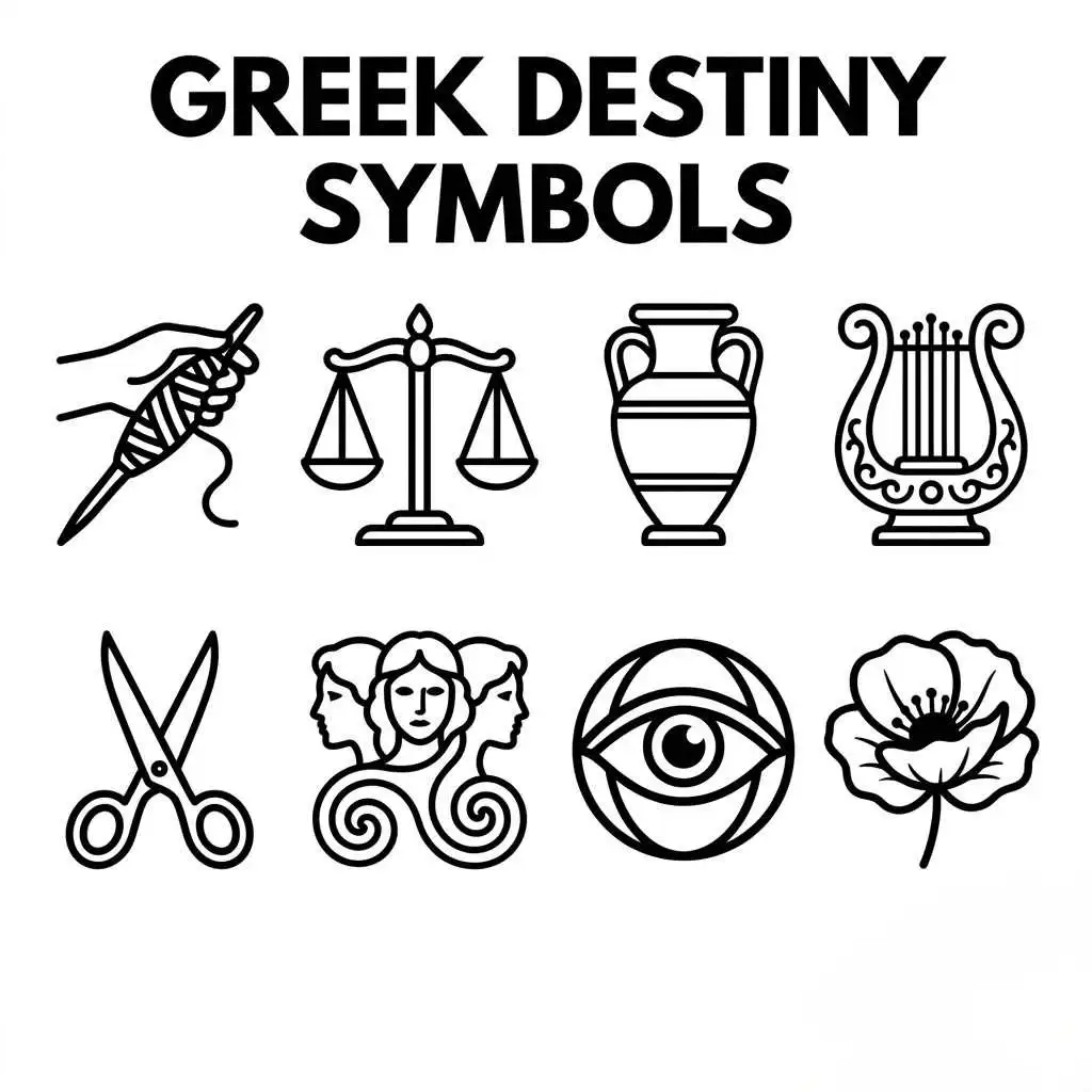 Greek Destiny Symbols