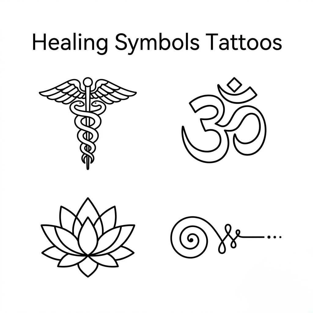 Healing Symbols Tattoos