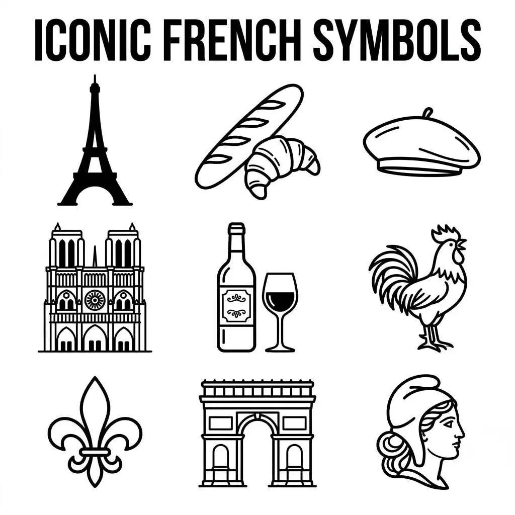 Iconic French Symbols