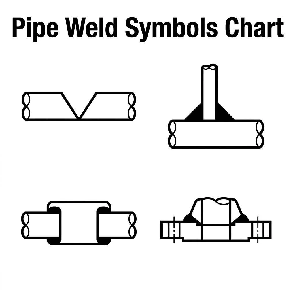 Pipe Weld Symbols Chart