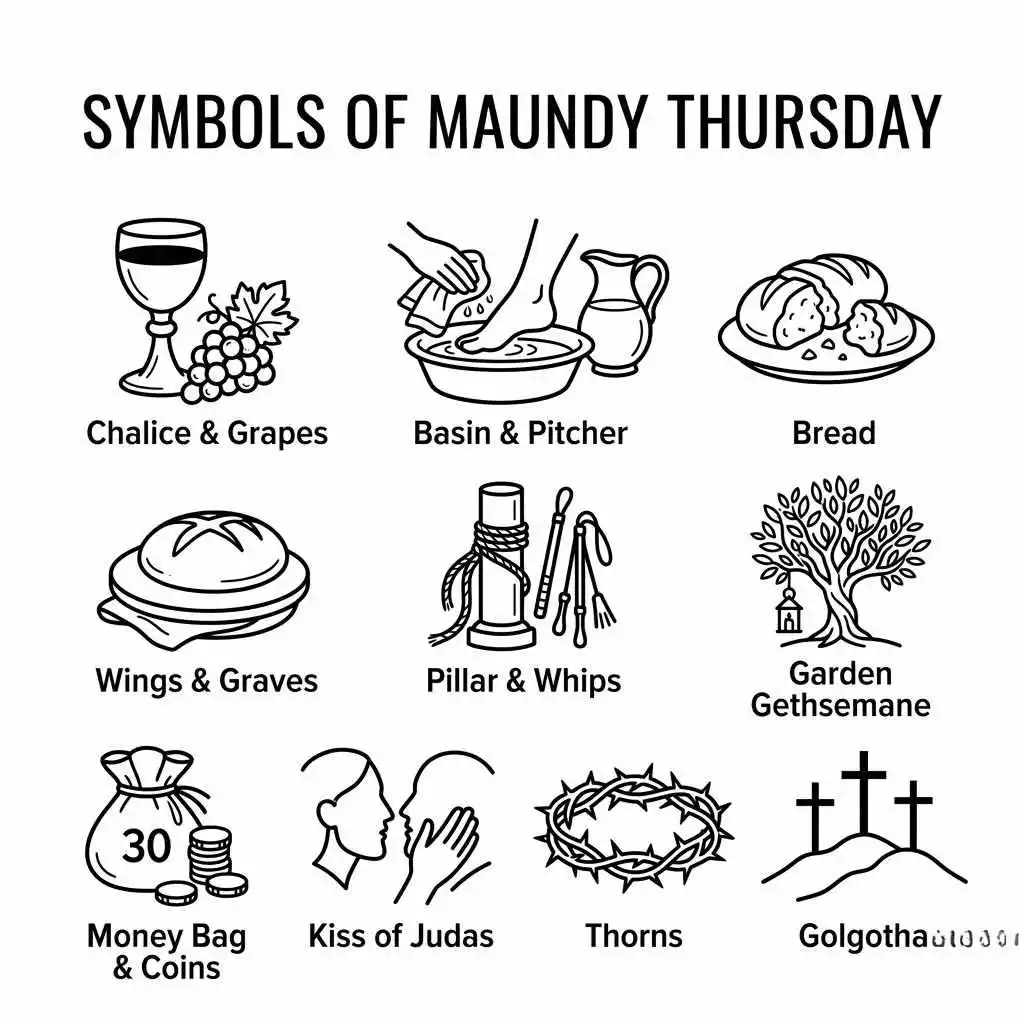 Symbols Of Maundy Thursday