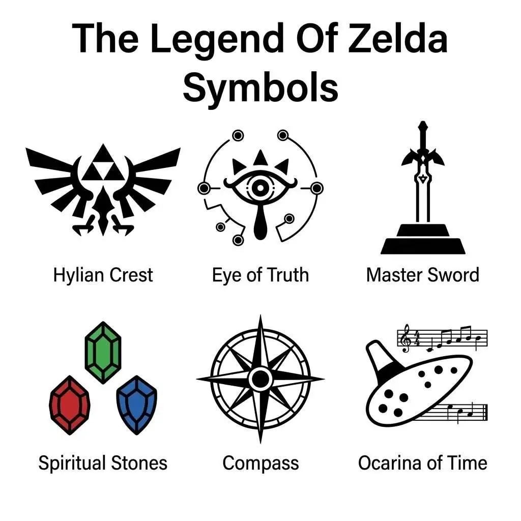 The Legend Of Zelda Symbols