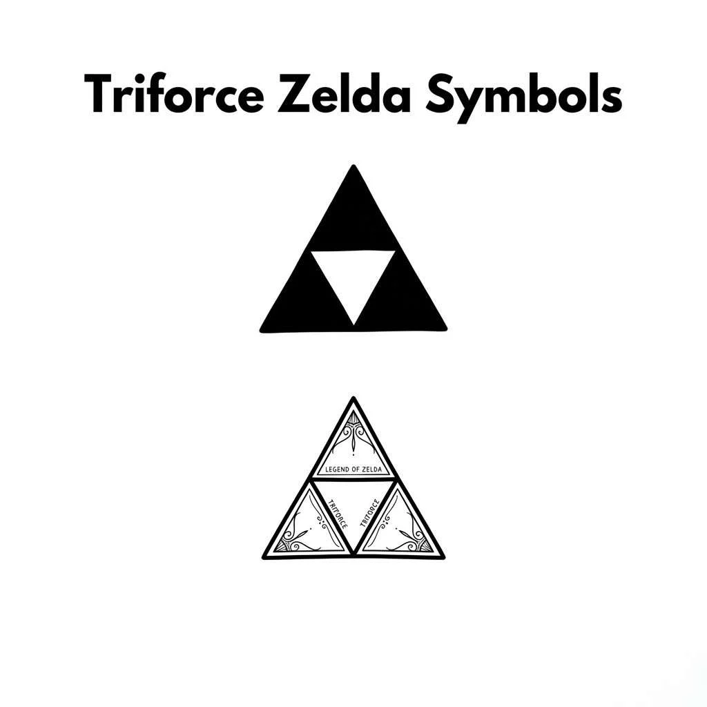 Triforce Zelda Symbols