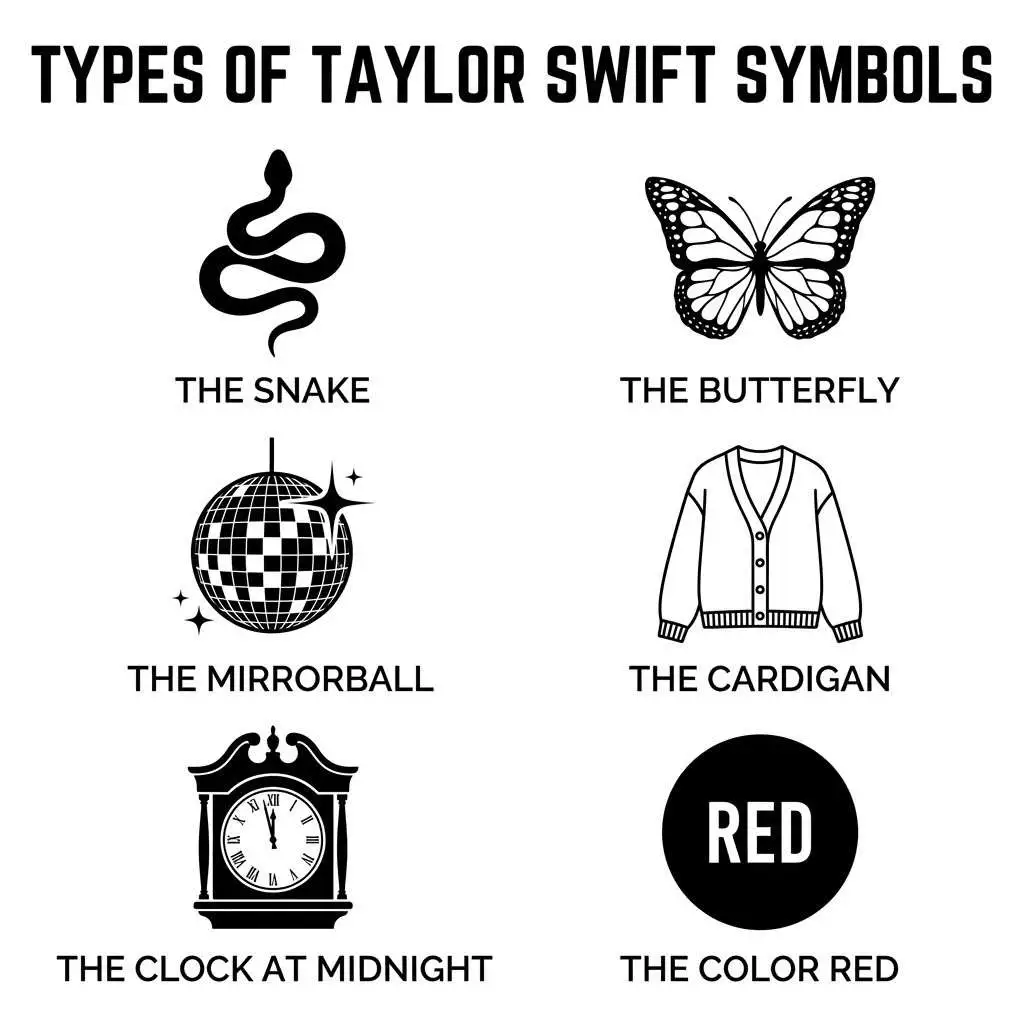 Types of Taylor Swift Symbols