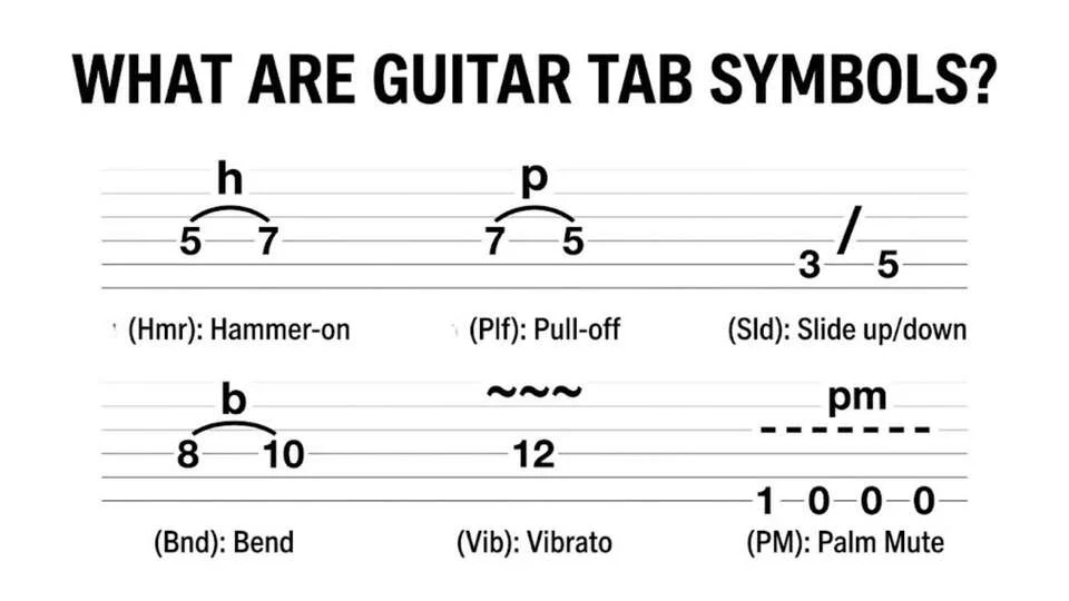 What Are Guitar Tab Symbols