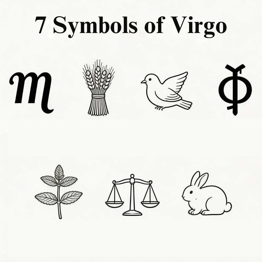 7 symbols of Virgo