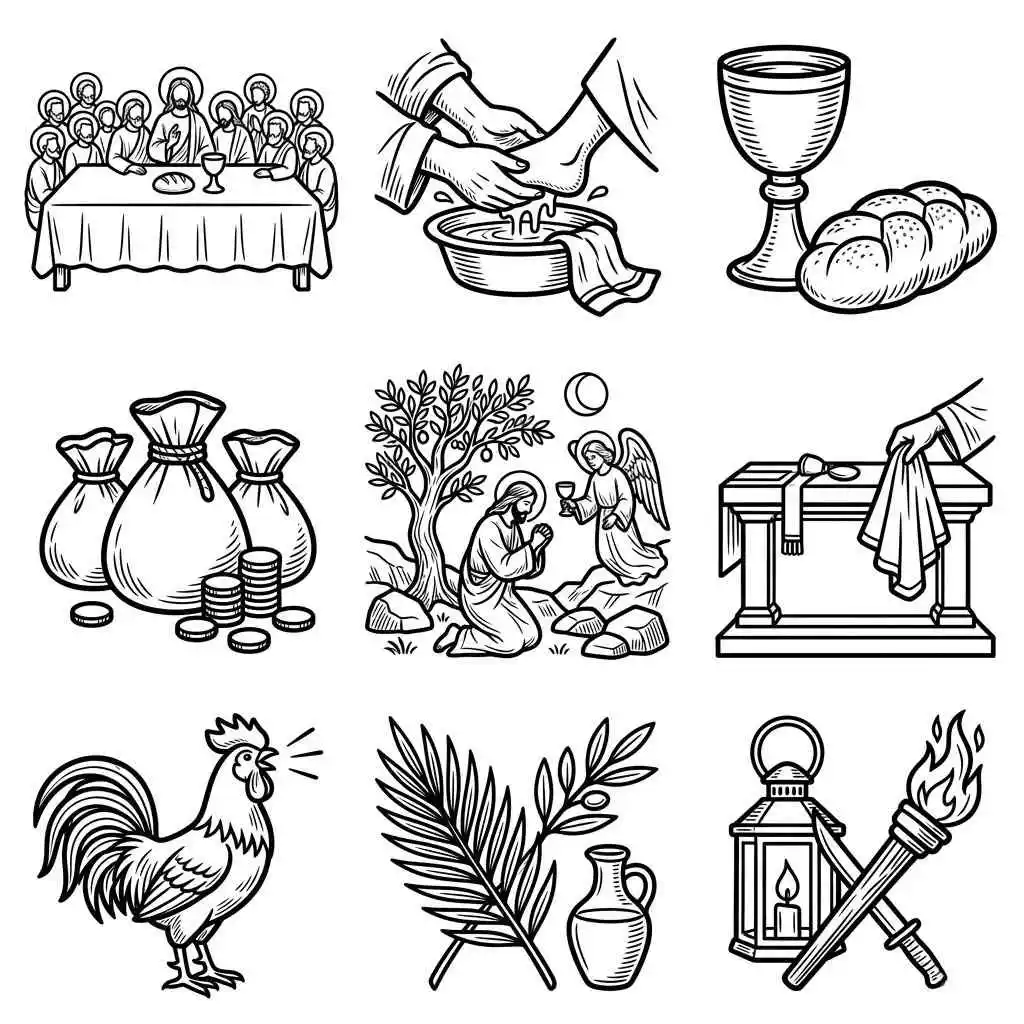 Holy Thursday Symbols