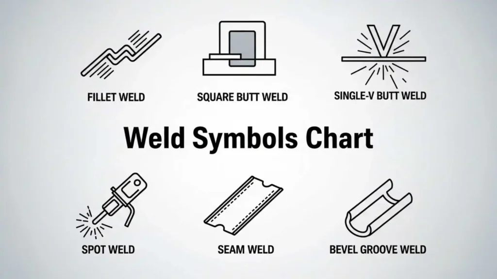Weld Symbols Chart
