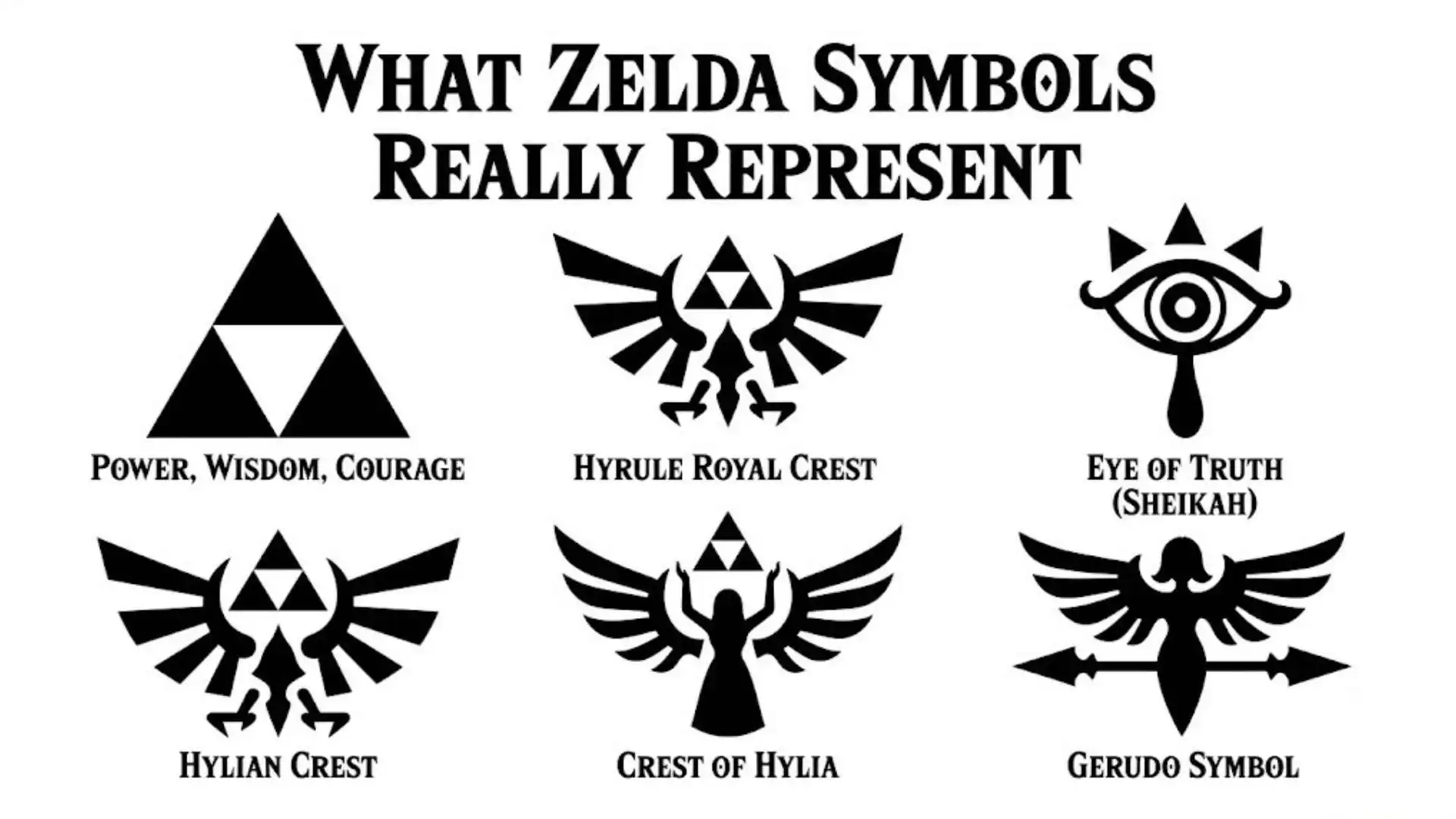What Zelda Symbols Really Represent