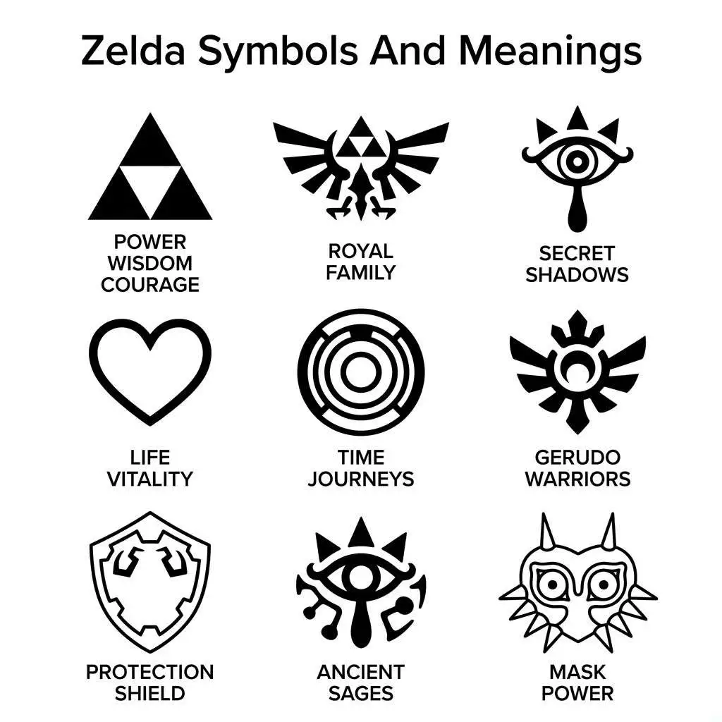 Zelda Symbols And Meanings
