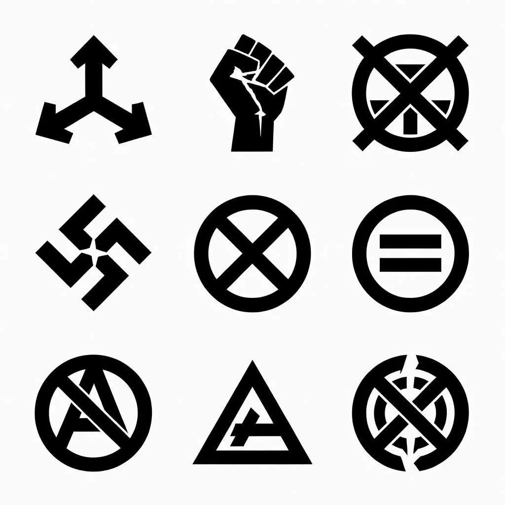 Anti Fascist Symbols