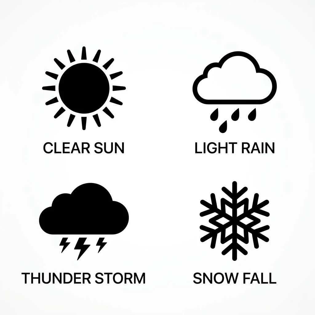 Apple Weather Symbols