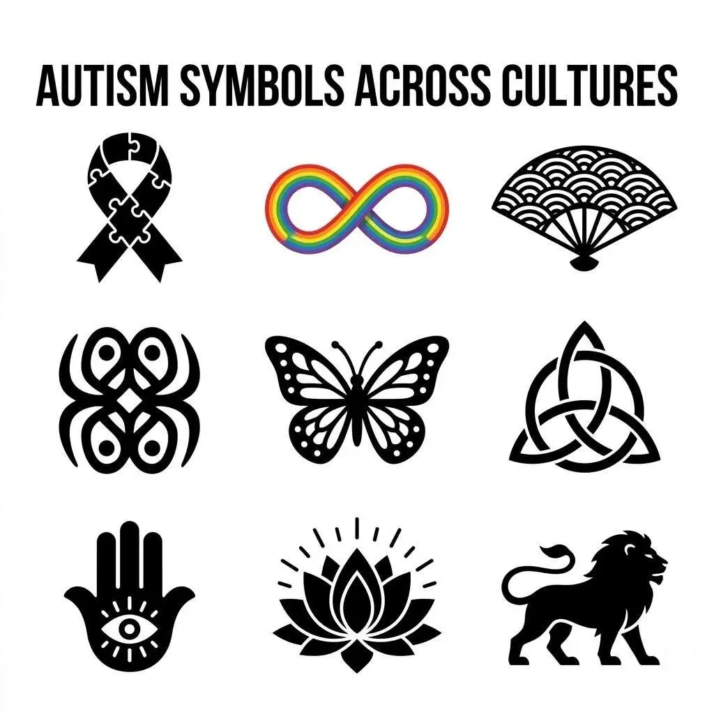 Autism Symbols Across Cultures