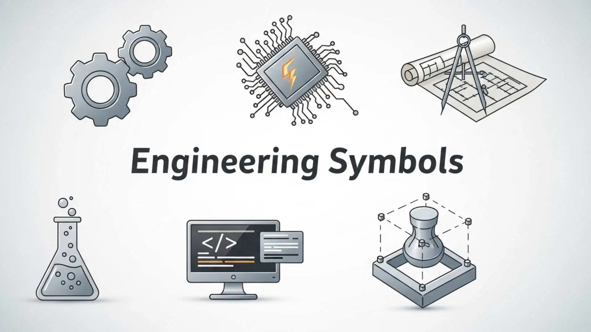 97+ Top Engineering Symbols Used in Mechanical, Civil & Electrical Fields