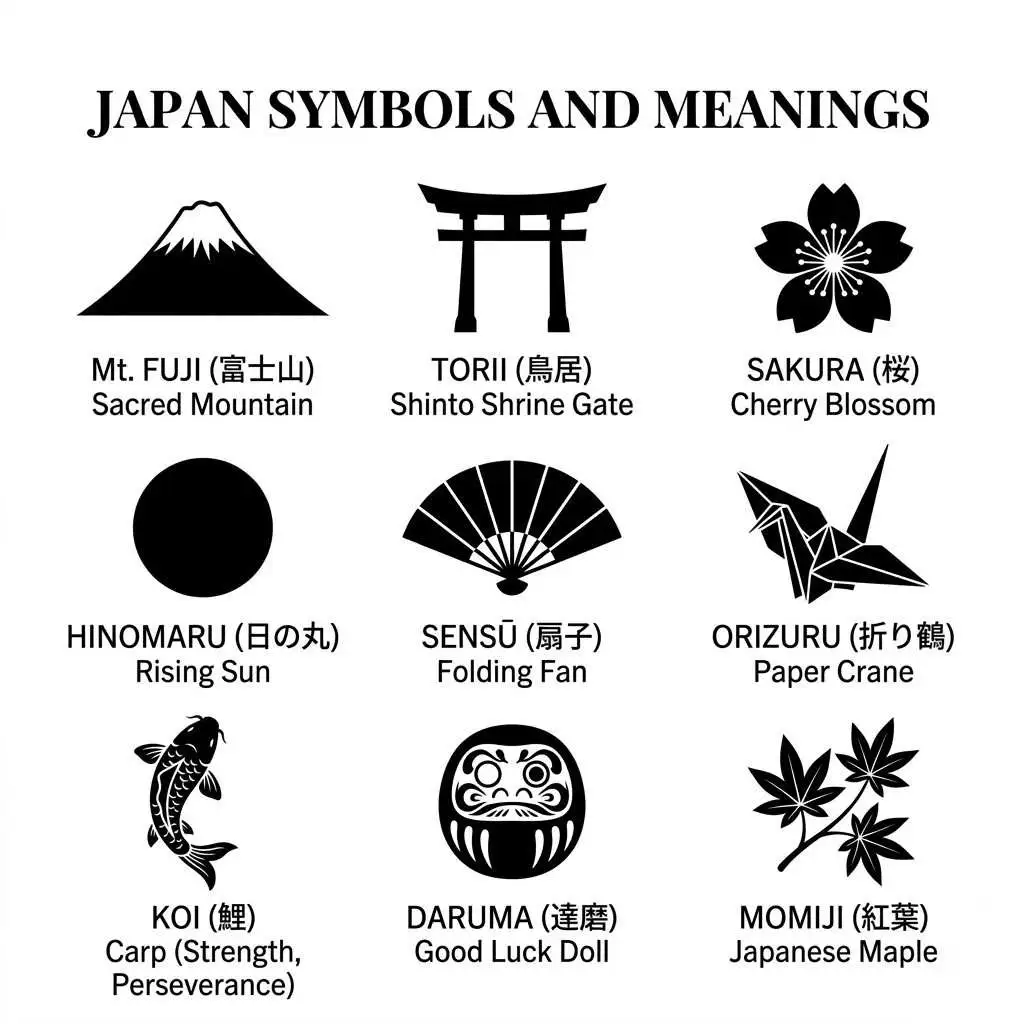 Japan Symbols And Meanings