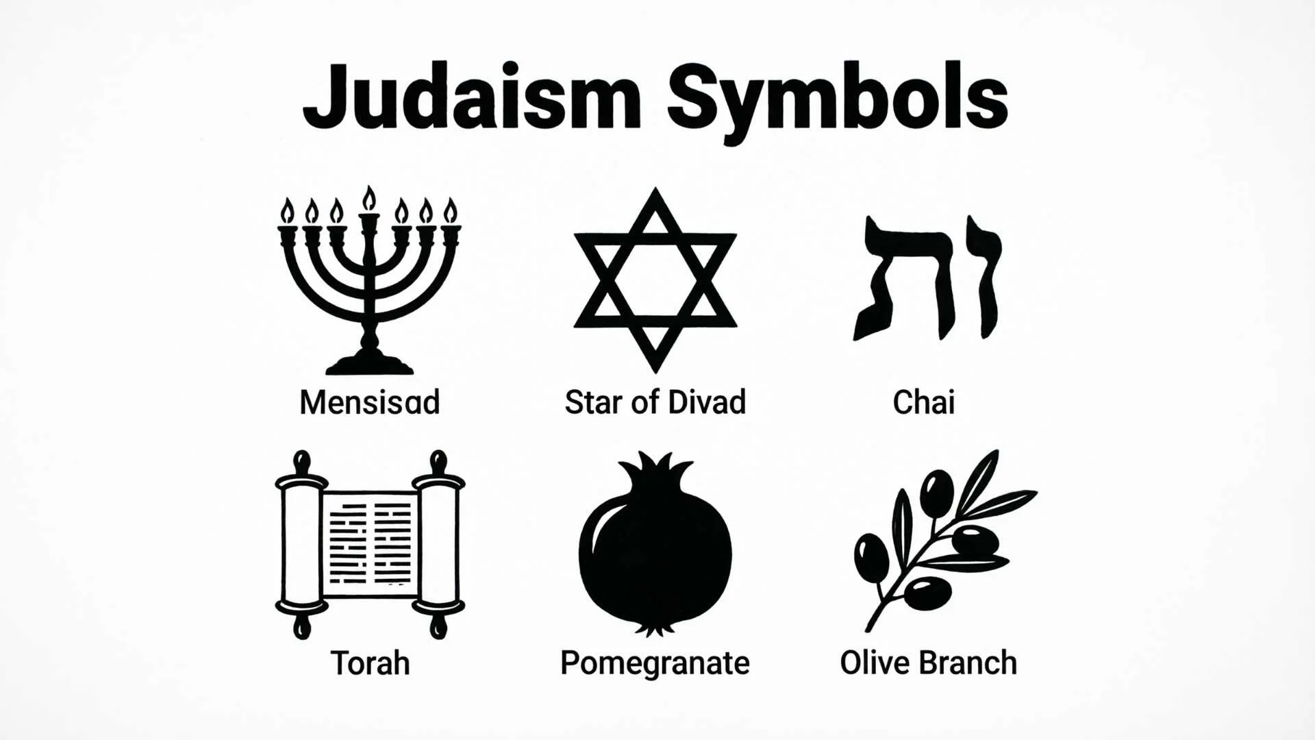 Judaism Symbols