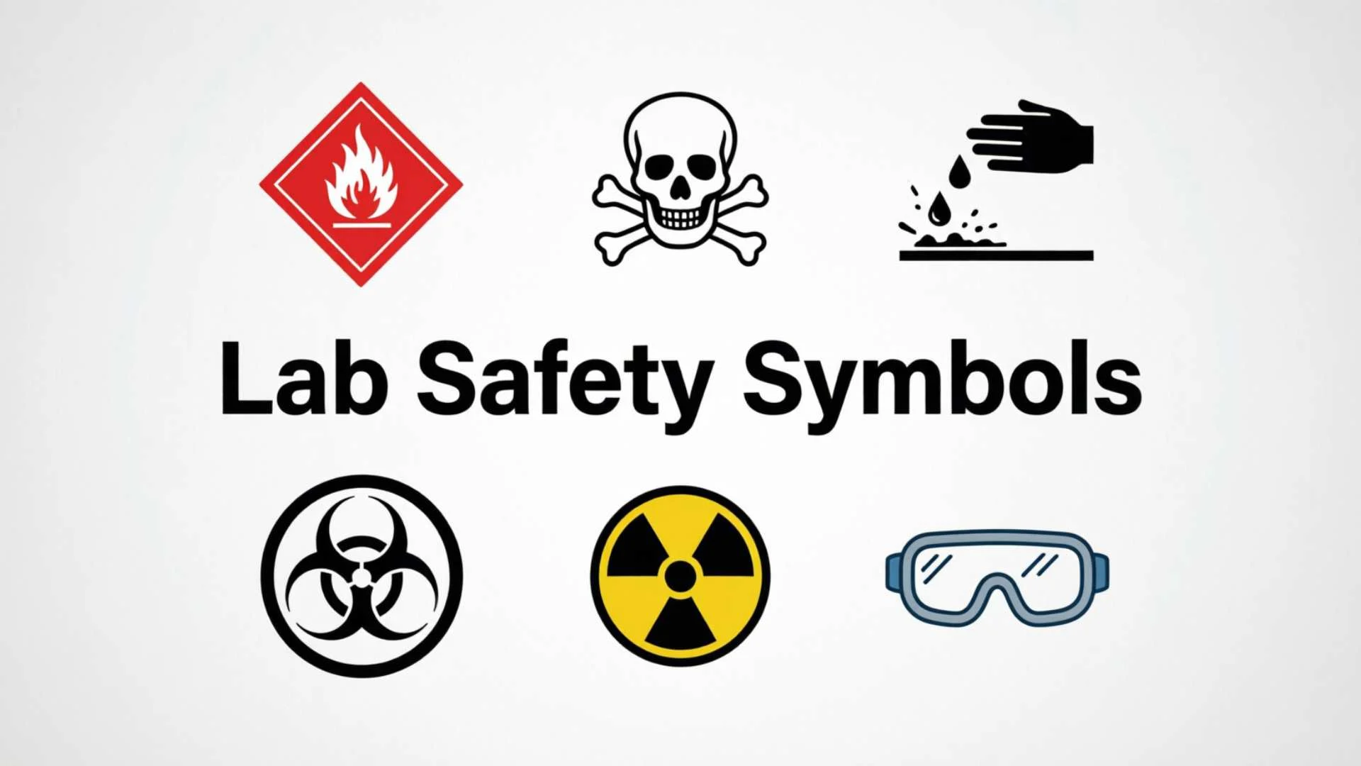 Lab Safety Symbols