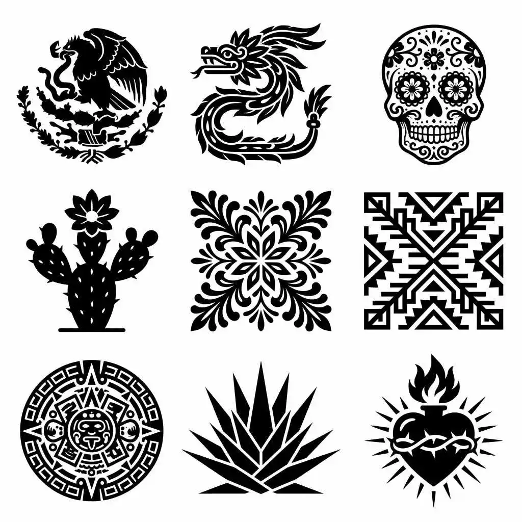 Mexico Symbols in Modern Fashion and Tattoos